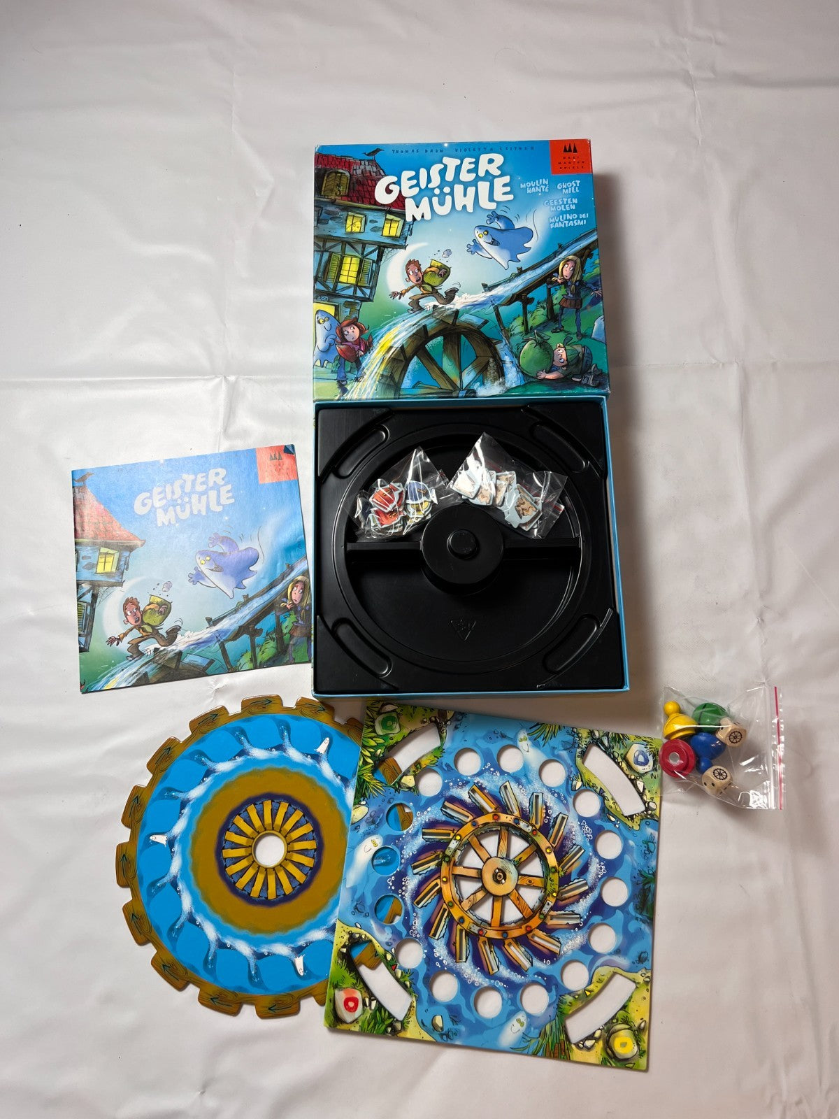 Geistermühle Drei Magier Spiele Gesellschaftsspiel Brettspiel - Vollständig - Ansicht 2