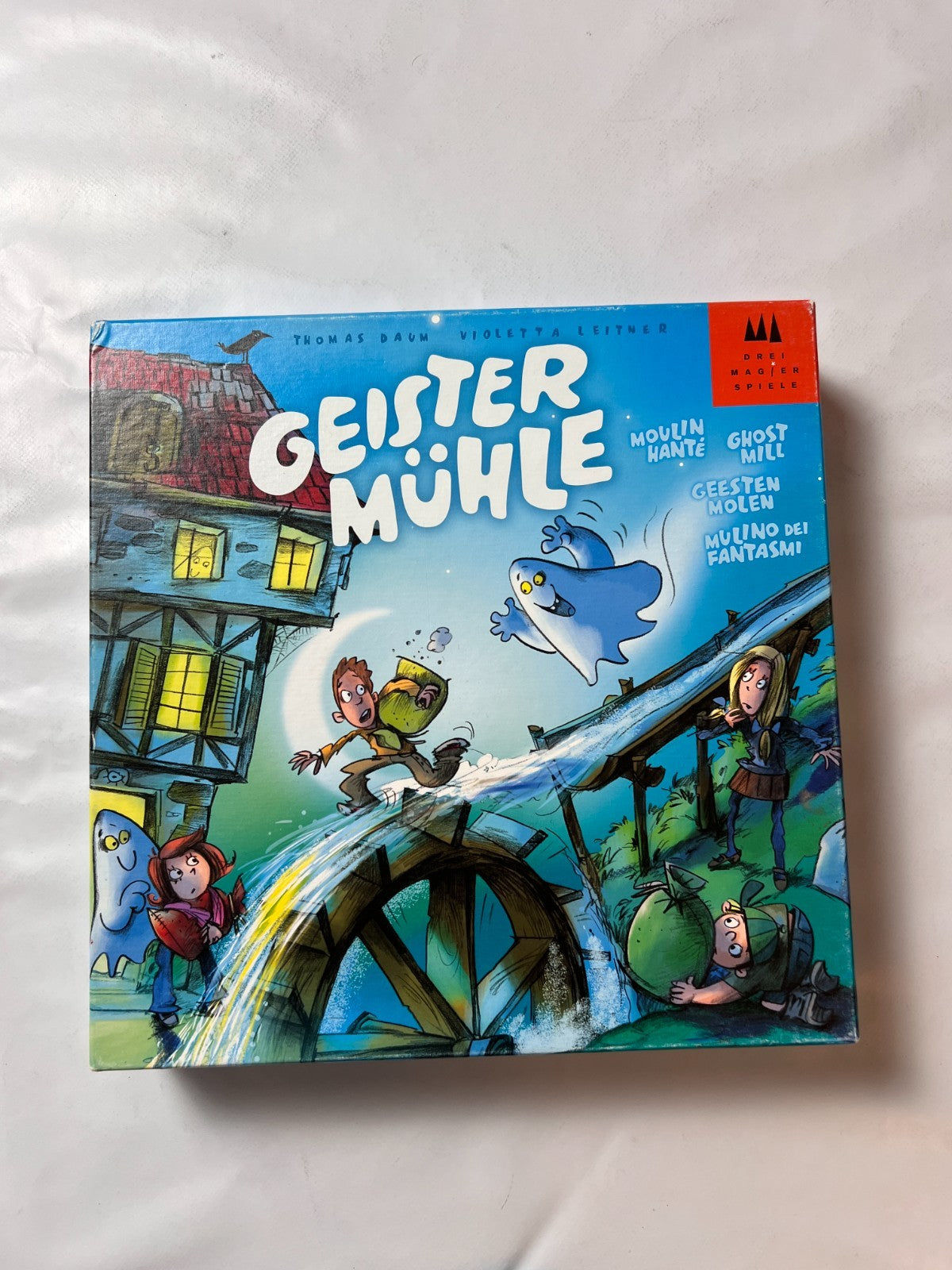 Geistermühle Drei Magier Spiele Gesellschaftsspiel Brettspiel - Vollständig - Ansicht 5
