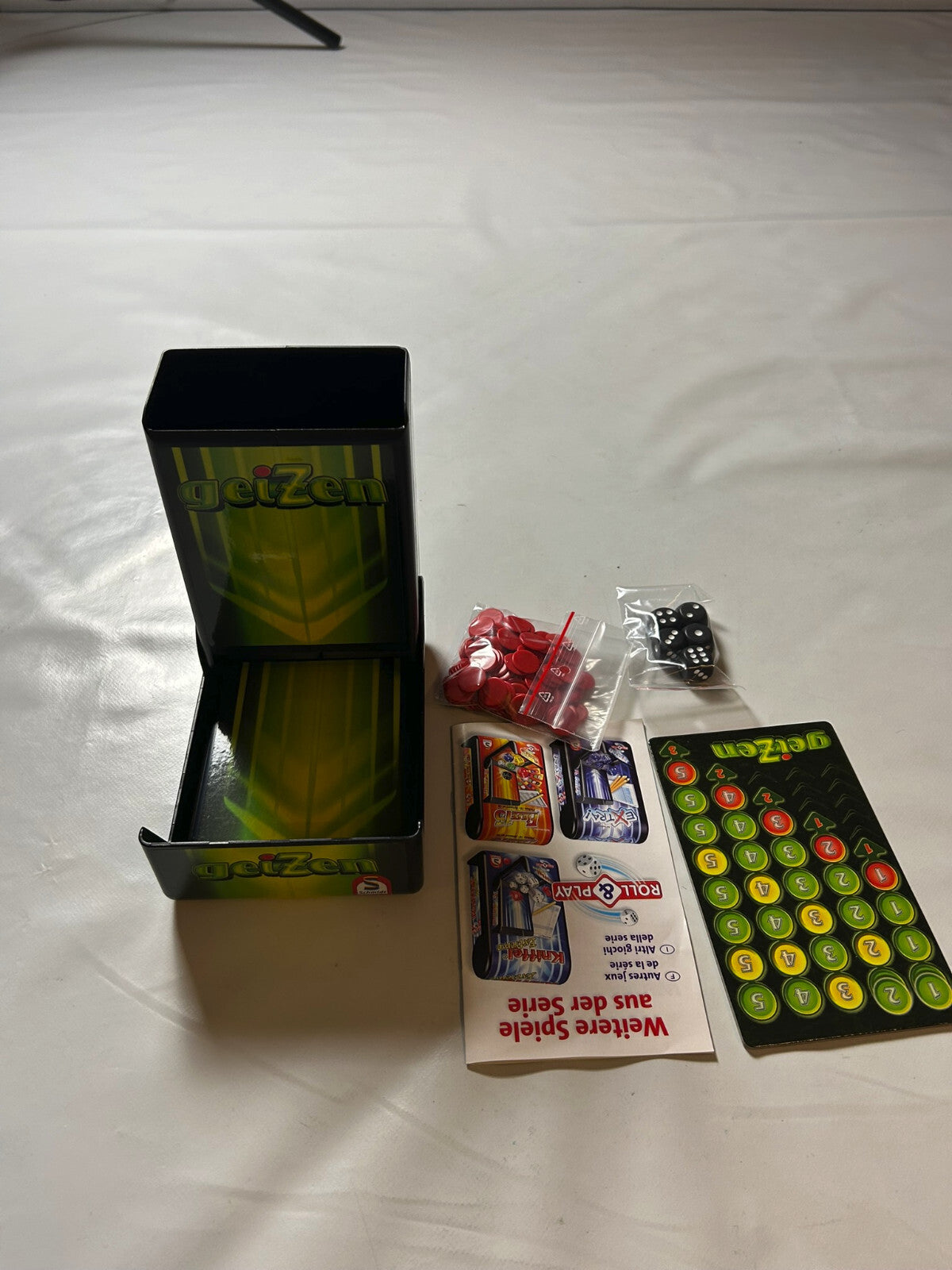 Geizen Roll & Play Nr. 4 Würfelspiel Spiel Schmidt - Vollständig - Ansicht 9