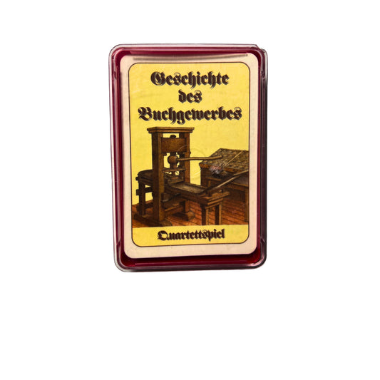 Geschichte des Buchwerks Qauartett – SKU A8197 – Kartenspiel gebraucht kaufen bei Brettspielimperium