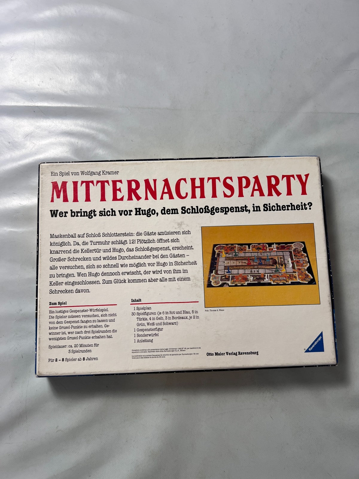 Gesellschaftsspiel - Mitternachtsparty - Ravensburger 1989 - Vollständig - Ansicht 8
