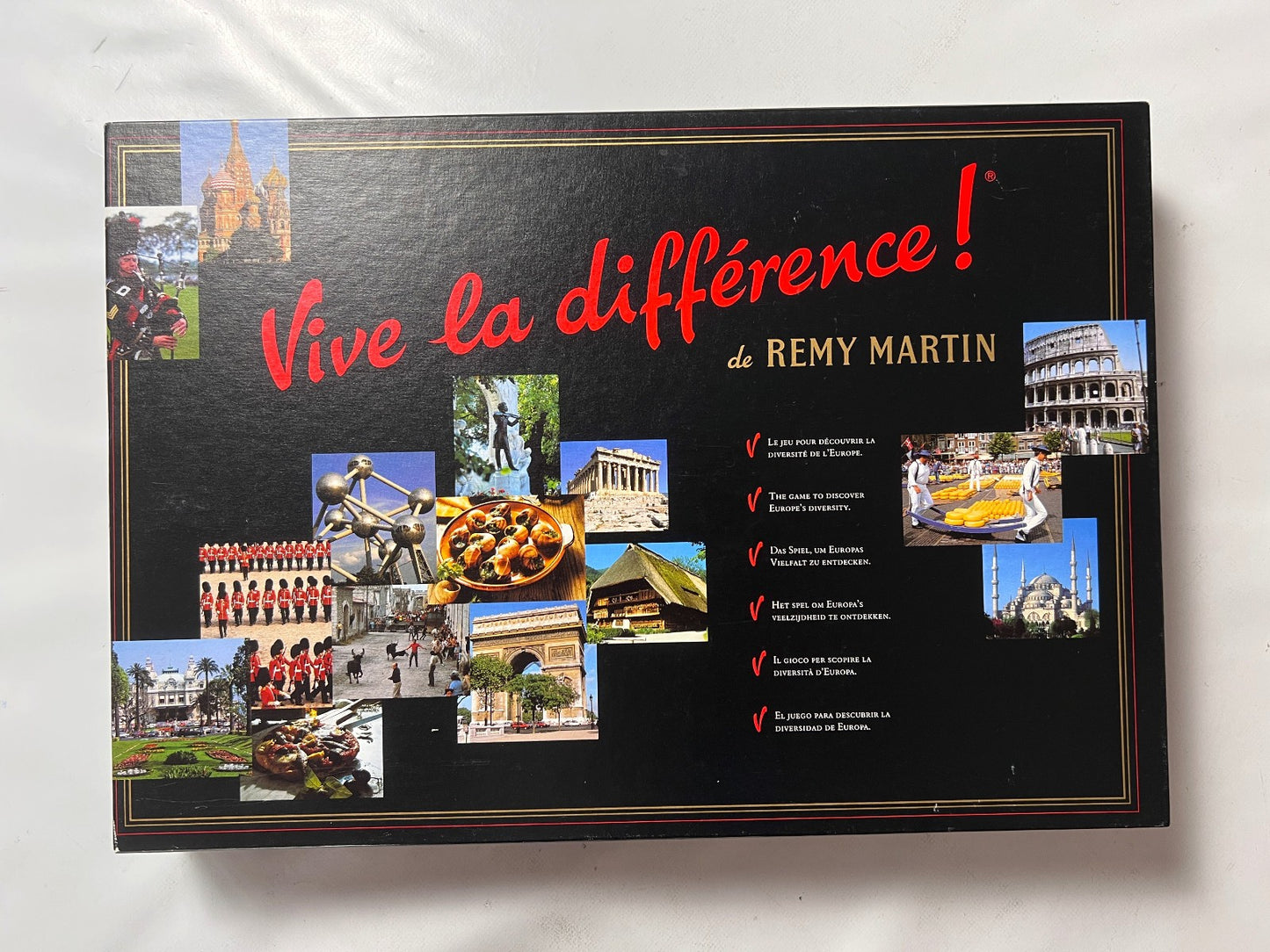 Gesellschaftsspiel Vive la difference  Remy Martin  Vintage 1992  Vollständig - Ansicht 5