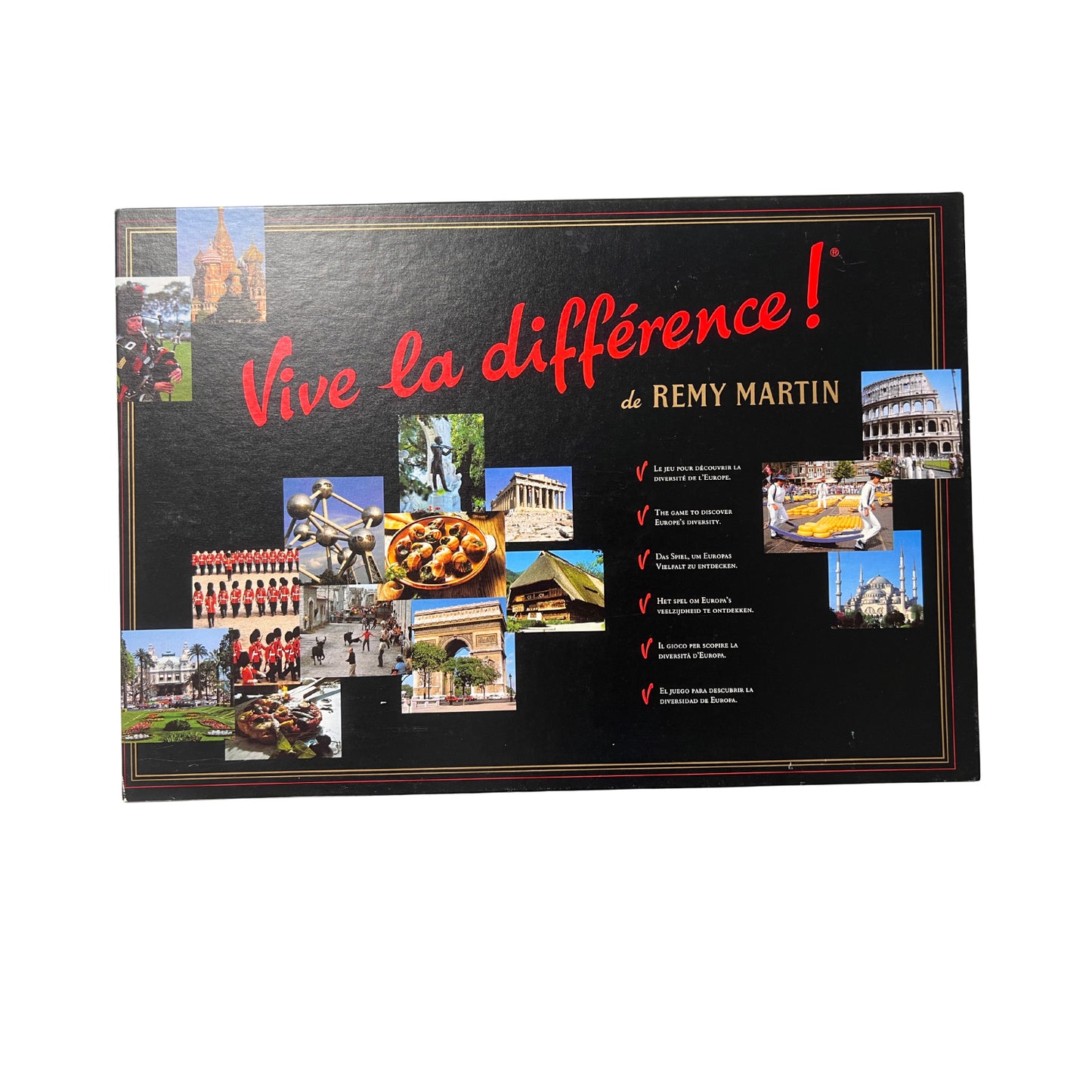 Gesellschaftsspiel Vive la difference - Remy Martin - Vintage 1992 – SKU W9473 – Gesellschaftsspiel gebraucht kaufen bei Brettspielimperium