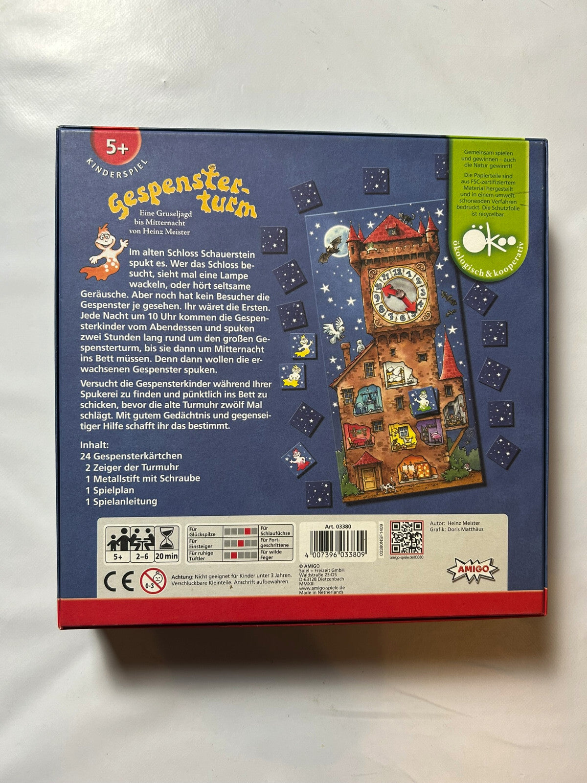 Gespensterturm Spiel Amigo 2013 Brettspiel Gesellschaftsspiel - Vollständig - Ansicht 10
