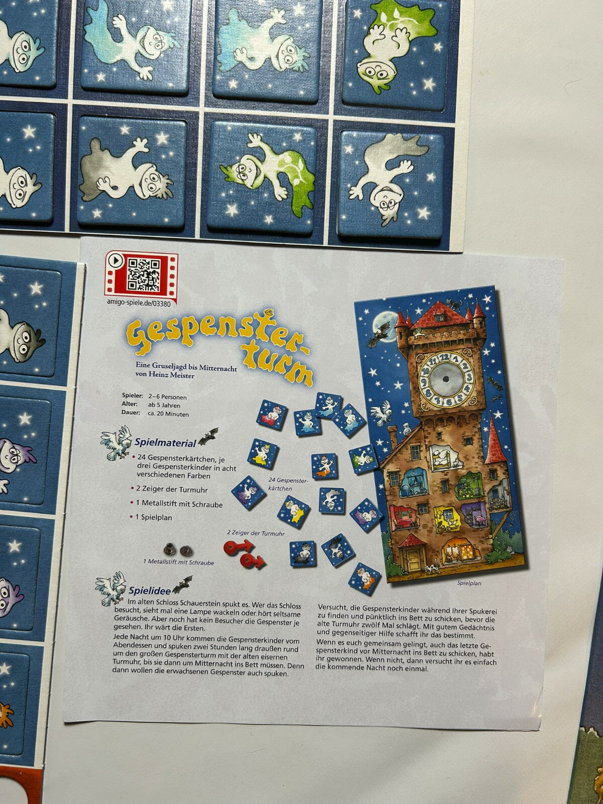 Gespensterturm Spiel Amigo 2013 Brettspiel Gesellschaftsspiel - Vollständig - Ansicht 7