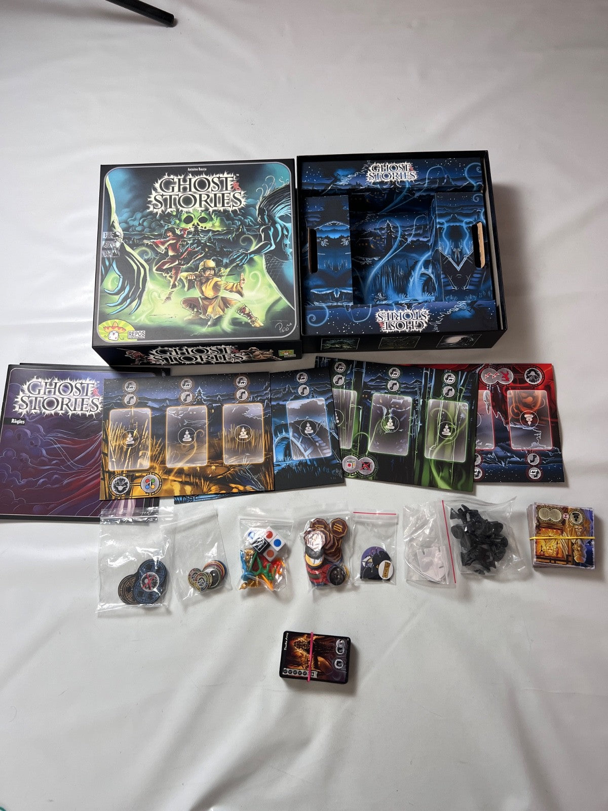 Ghost Stories Repos Production Brettspiel englisch Komplett - Ansicht 3