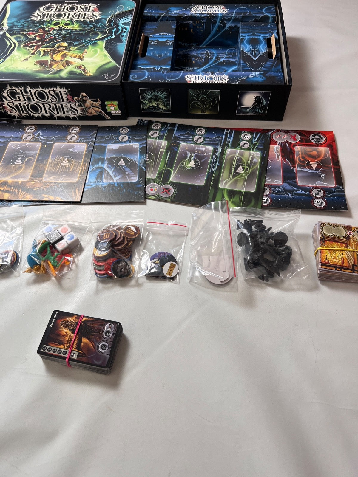 Ghost Stories Repos Production Brettspiel englisch Komplett - Ansicht 7