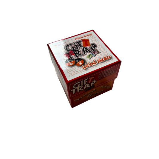 Gift Trap Mini - Edition Orange - Unbespielt – SKU A6591 – Gesellschaftsspiel gebraucht kaufen bei Brettspielimperium