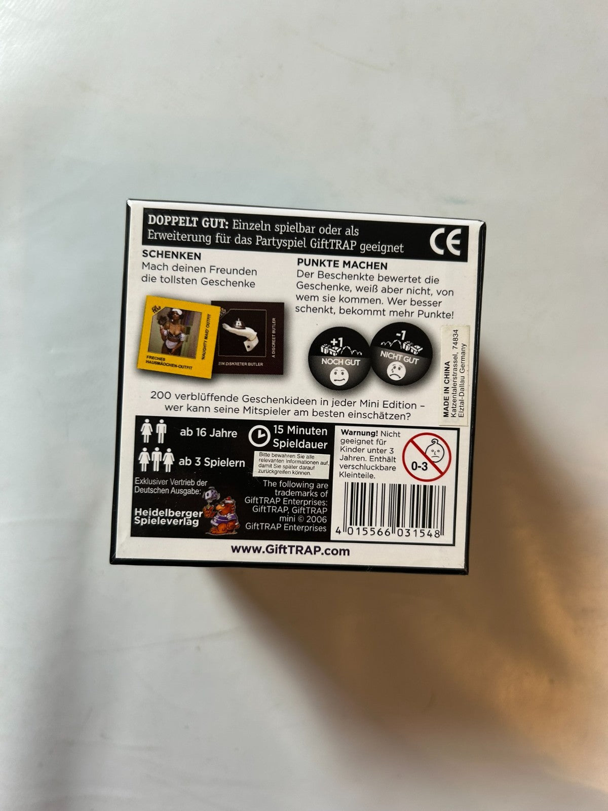 Gift Trap Mini  Edition Schwarz  Unbespielt - Ansicht 7