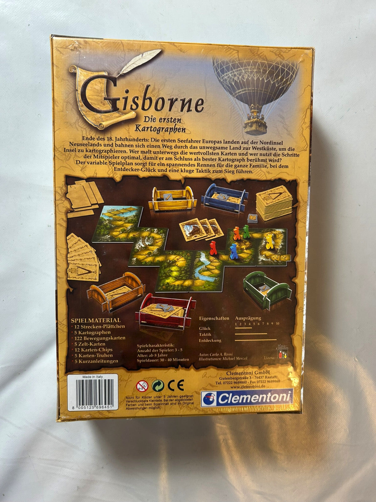 Gisborne - Die ersten Kartographen Clementoni - NEU in Folie - Ansicht 6