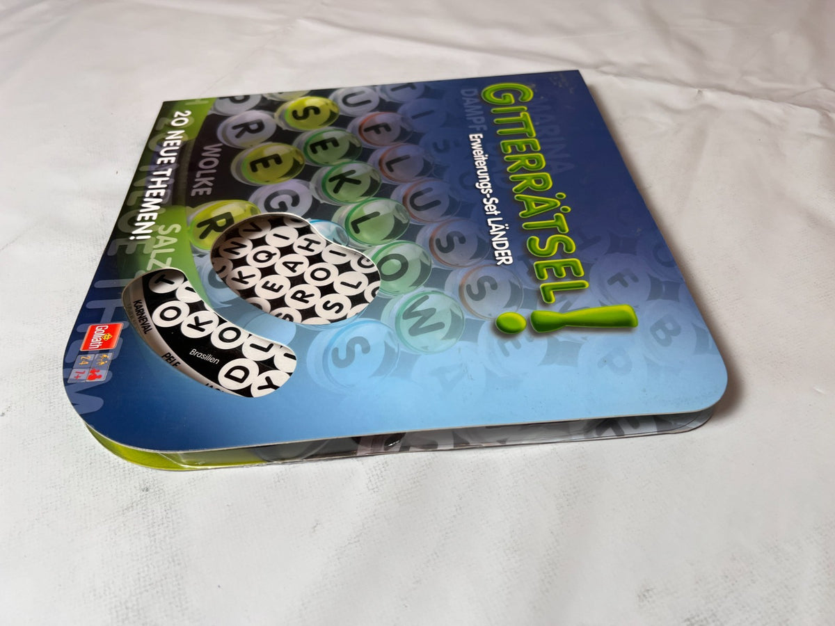 GITTERRÄTSEL - Erweiterungs-Set LÄNDER Brettspiel Goliath - Vollständig - Ansicht 7