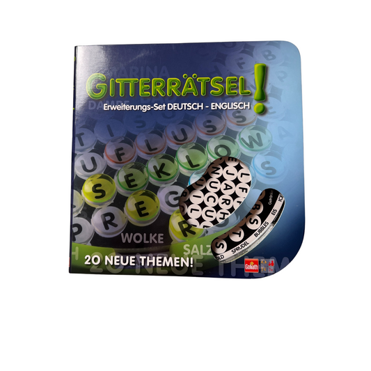 Gitterrätsel Erweiterungsset Deutsch Englisch Goliath  Vollständig - Ansicht 1