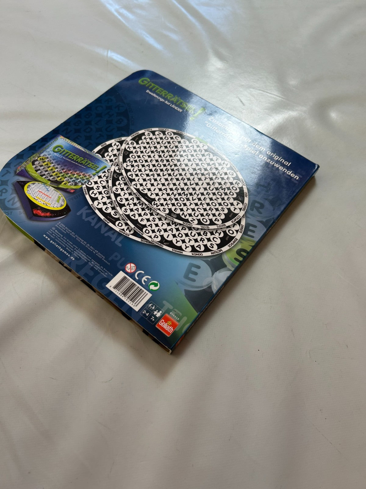 GITTERRÄTSEL  ErweiterungsSet LÄNDER Brettspiel Goliath  Vollständig - Ansicht 10