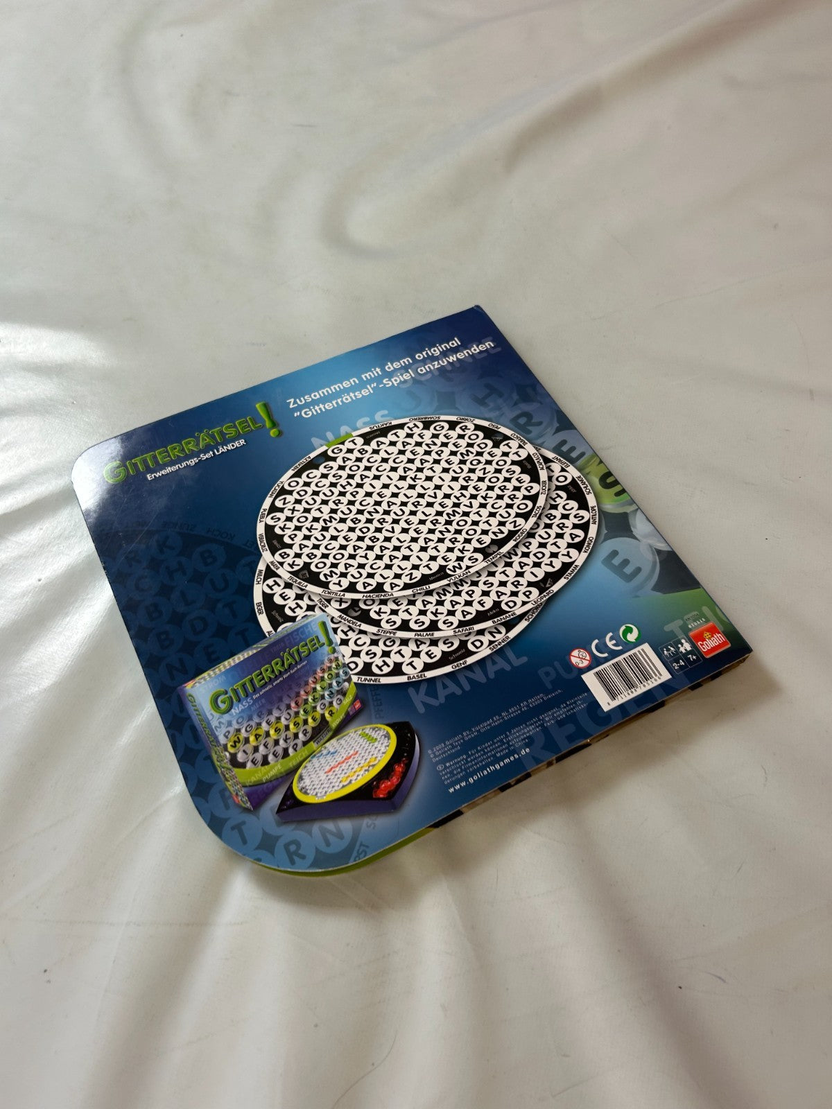 GITTERRÄTSEL  ErweiterungsSet LÄNDER Brettspiel Goliath  Vollständig - Ansicht 11