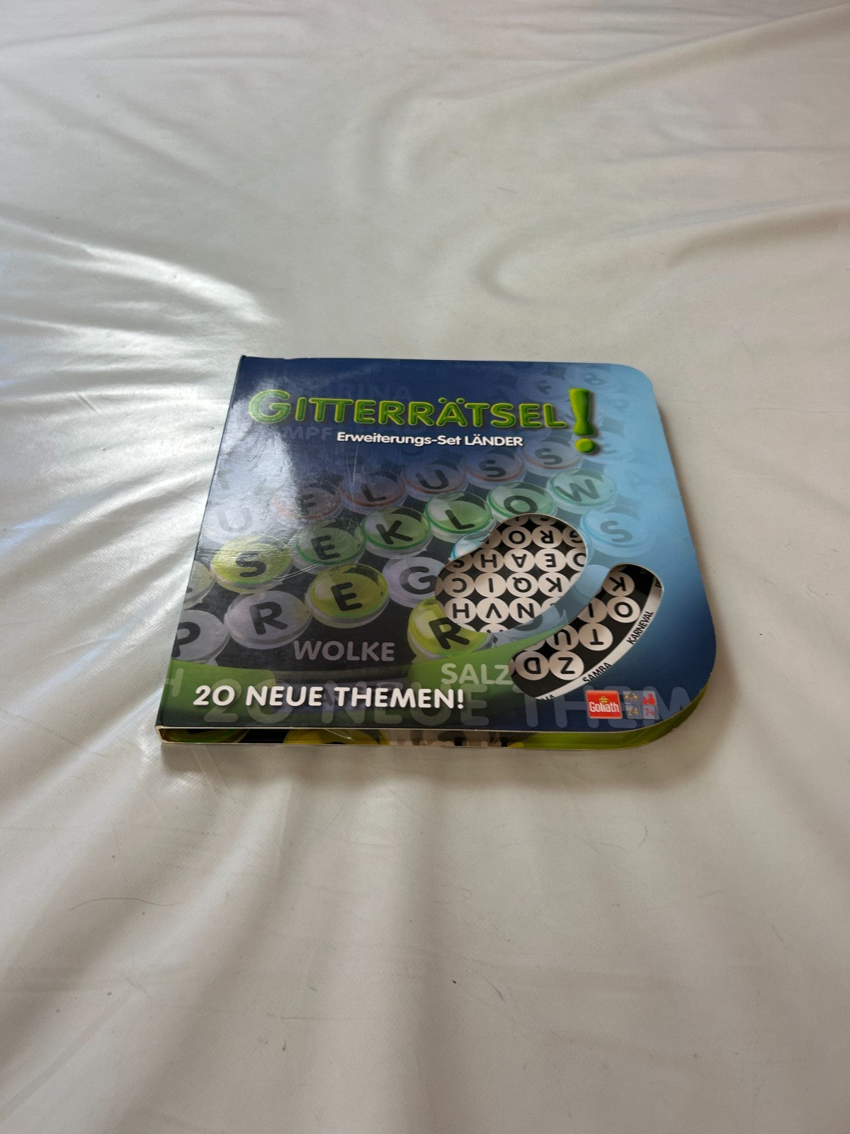 GITTERRÄTSEL  ErweiterungsSet LÄNDER Brettspiel Goliath  Vollständig - Ansicht 3