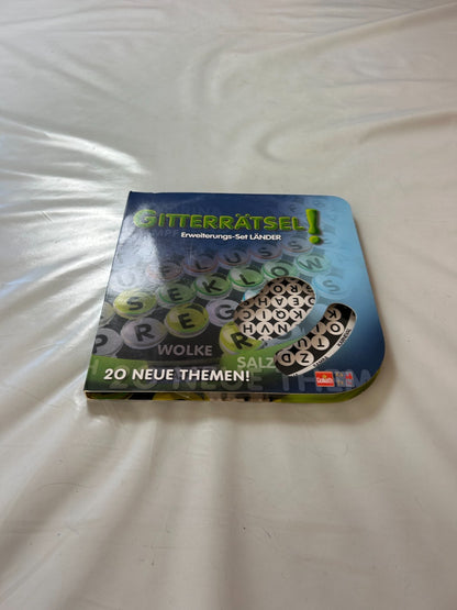 GITTERRÄTSEL  ErweiterungsSet LÄNDER Brettspiel Goliath  Vollständig - Ansicht 3