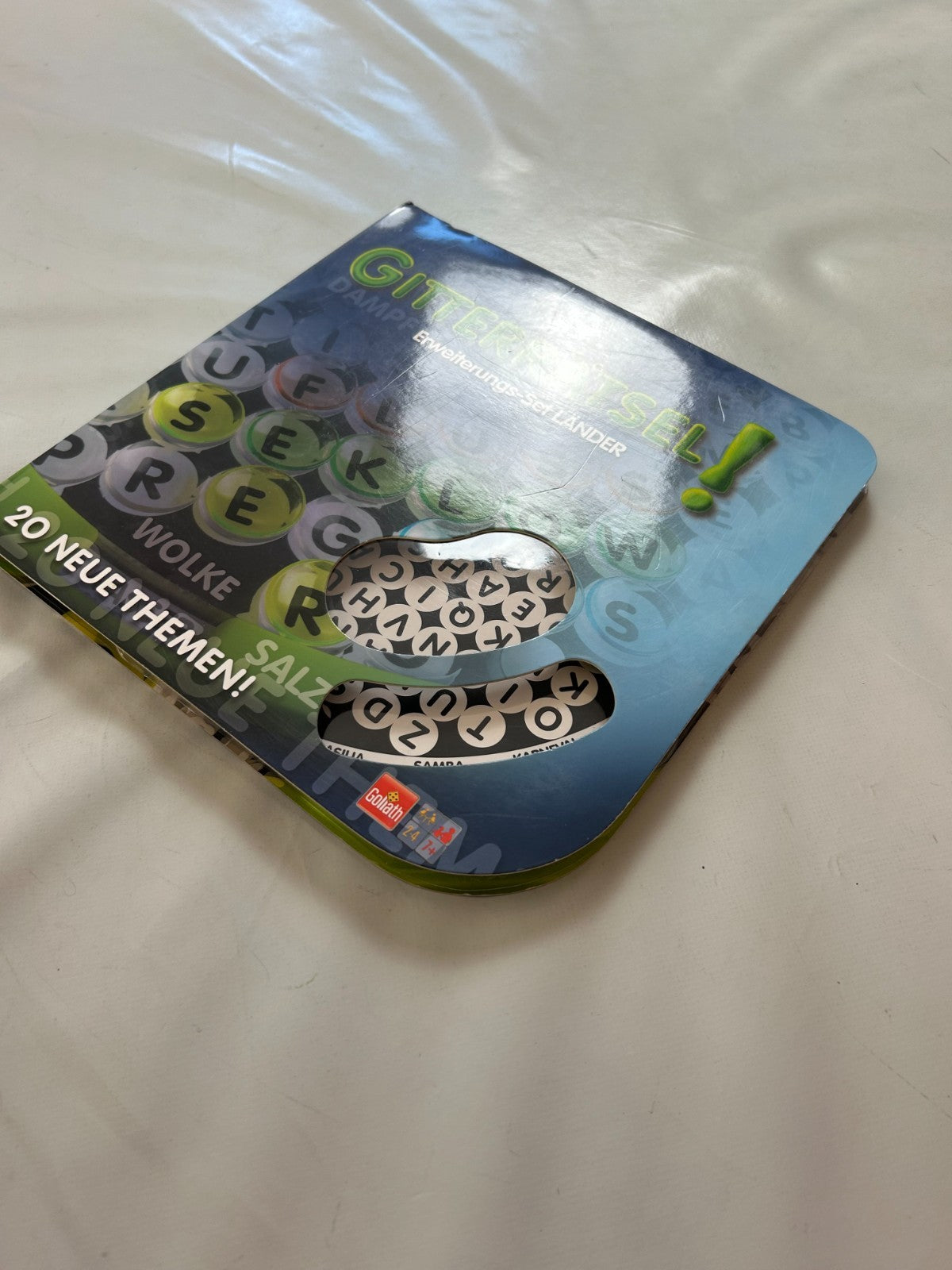 GITTERRÄTSEL  ErweiterungsSet LÄNDER Brettspiel Goliath  Vollständig - Ansicht 4