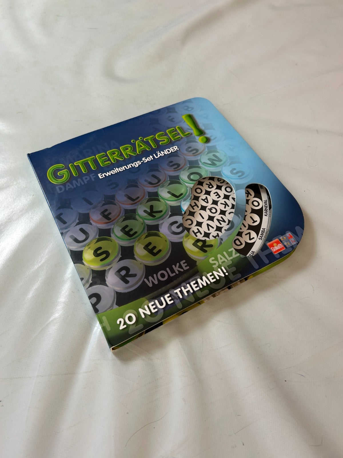 GITTERRÄTSEL  ErweiterungsSet LÄNDER Brettspiel Goliath  Vollständig - Ansicht 5