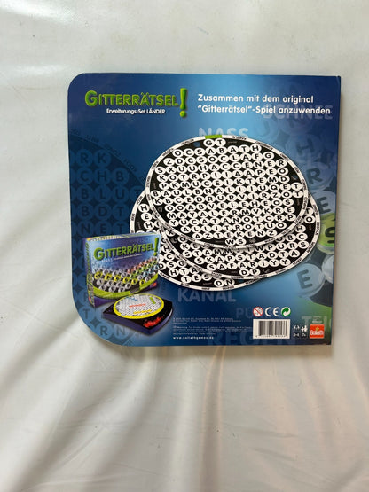 GITTERRÄTSEL  ErweiterungsSet LÄNDER Brettspiel Goliath  Vollständig - Ansicht 8