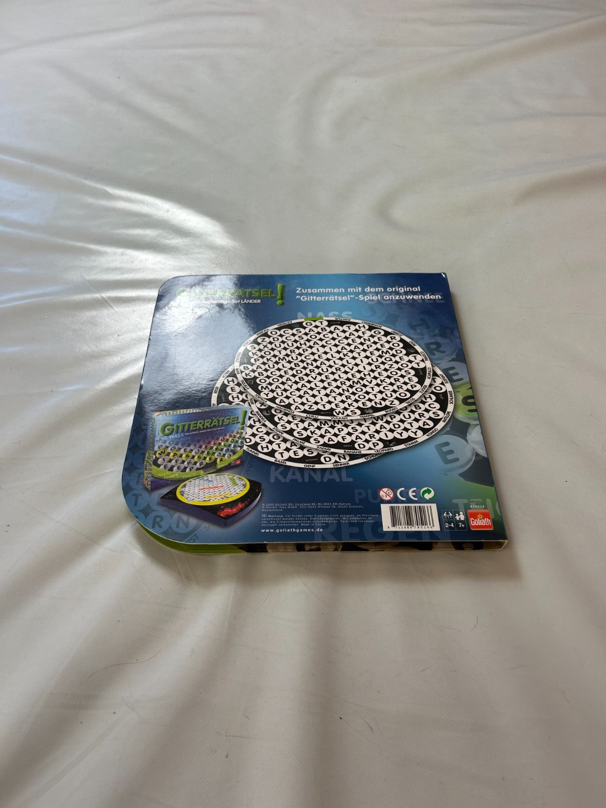 GITTERRÄTSEL  ErweiterungsSet LÄNDER Brettspiel Goliath  Vollständig - Ansicht 9
