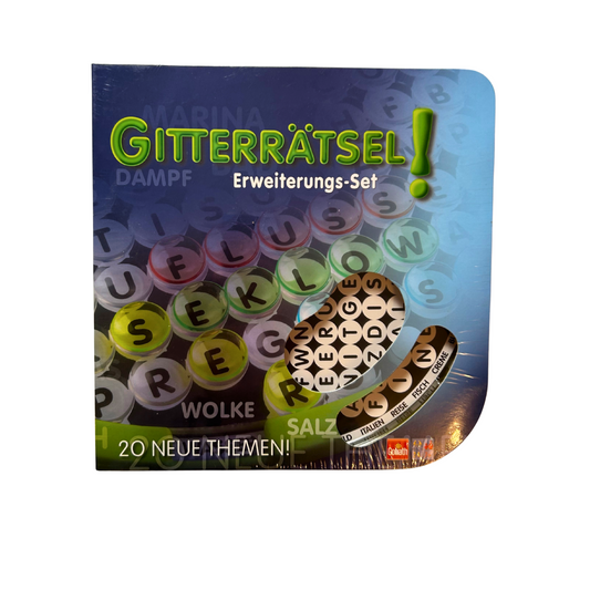 Gitterrätsel  ErweiterungsSet mit 20 neuen Themen   Goliath  NEU - Ansicht 1