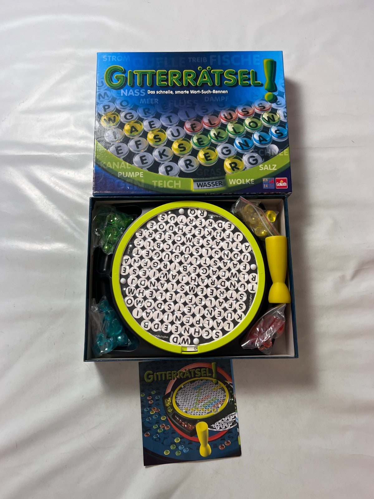Gitterrätsel Goliath 70473 Brettspiel Gesellschaftsspiel - Vollständig - Ansicht 2