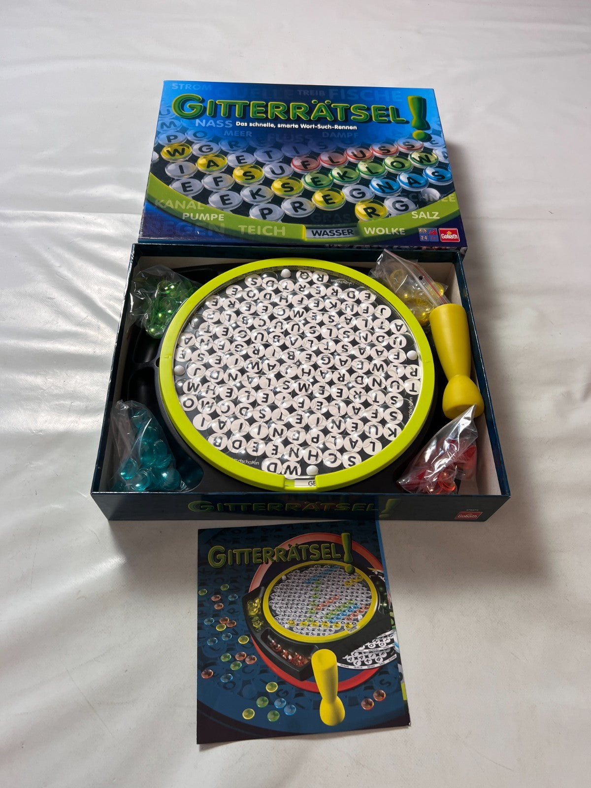 Gitterrätsel Goliath 70473 Brettspiel Gesellschaftsspiel - Vollständig - Ansicht 3