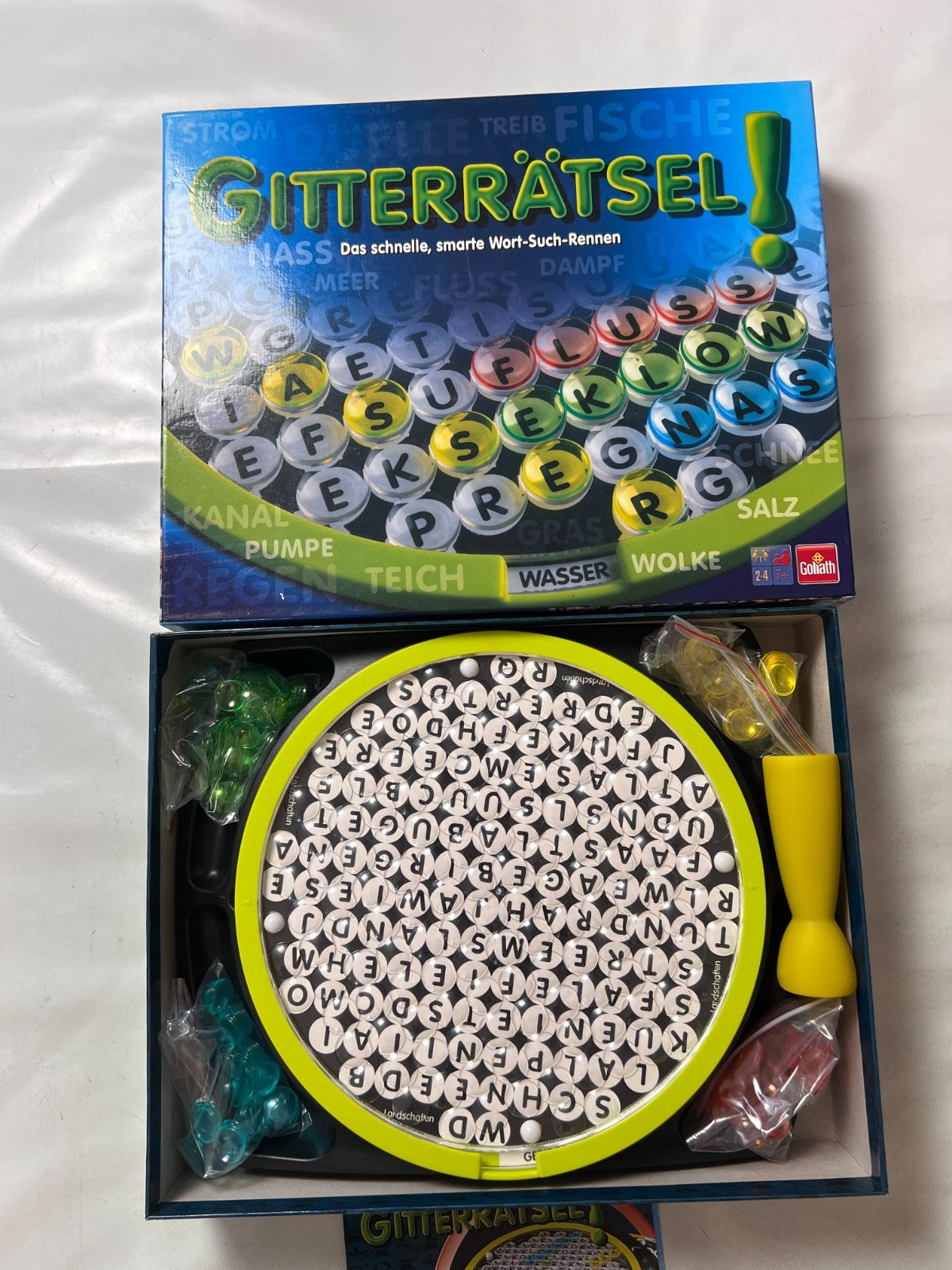 Gitterrätsel Goliath 70473 Brettspiel Gesellschaftsspiel - Vollständig - Ansicht 4