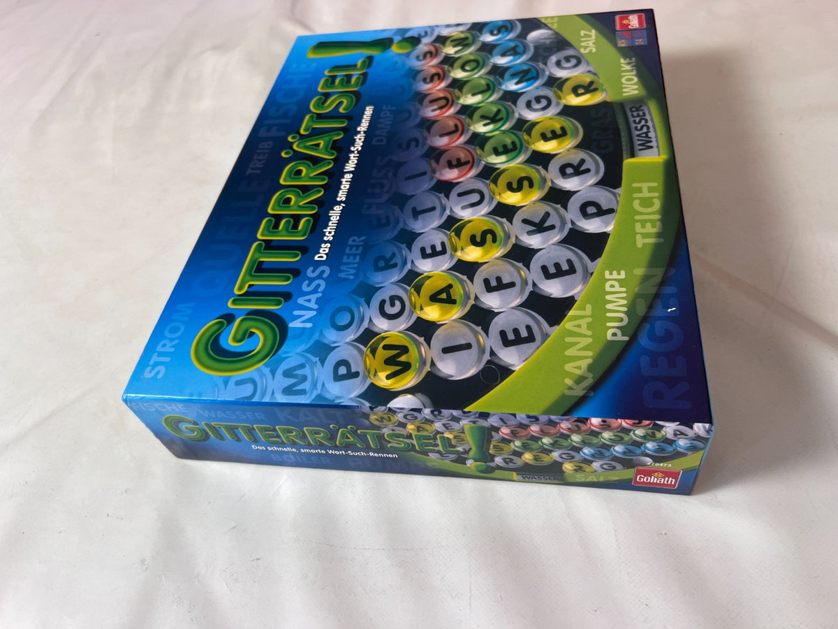 Gitterrätsel Goliath 70473 Brettspiel Gesellschaftsspiel - Vollständig - Ansicht 6