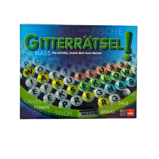 Gitterrätsel Goliath Brettspiel Gesellschaftsspiel + Erweiterung  Vollständig - Ansicht 1