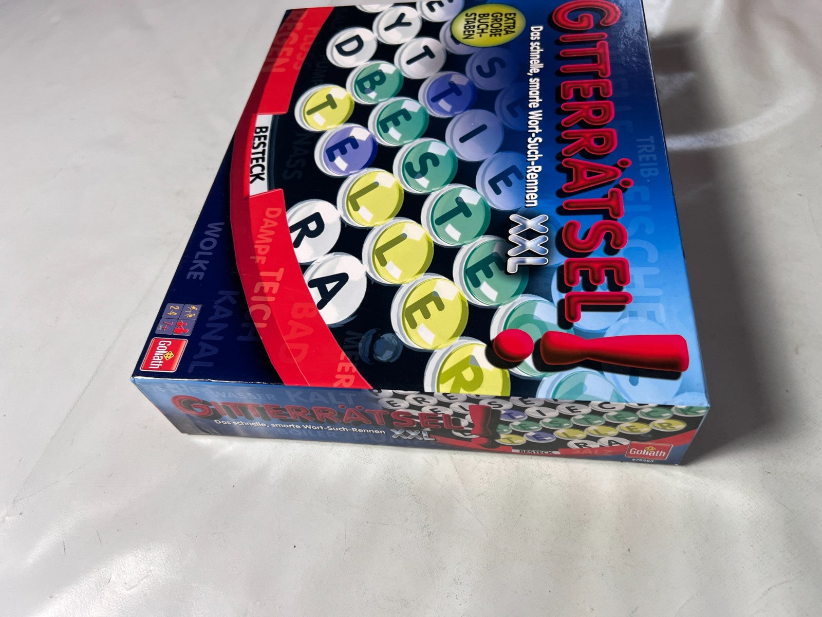 Gitterrätsel Goliath XXL Große Buchstaben Gesellschaftsspiel  Vollständig - Ansicht 7