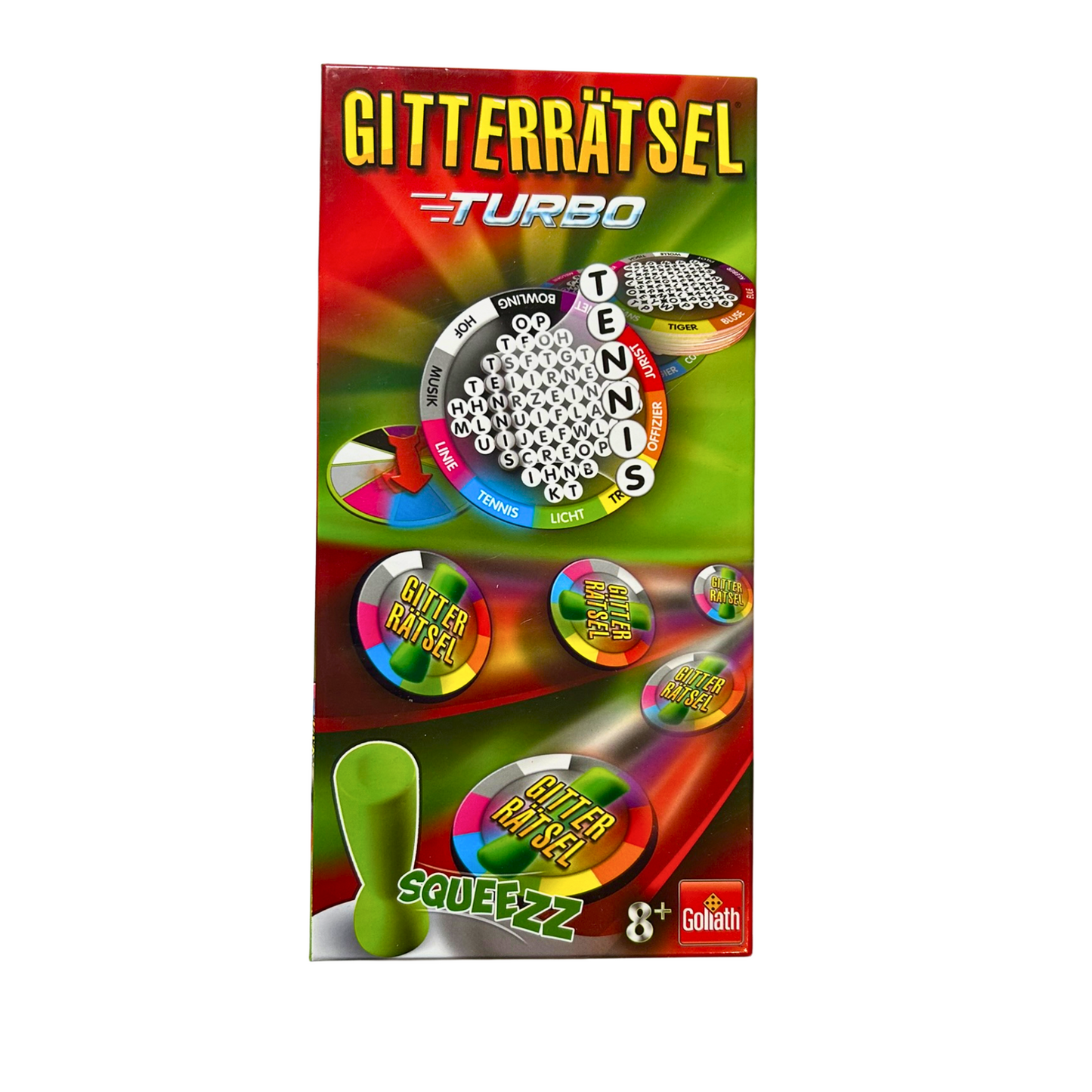 Gitterrätsel Turbo Spiel Goliath Gesellschaftsspiel - Vollständig - Ansicht 1