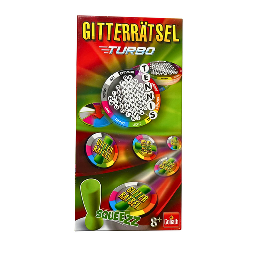 Gitterrätsel Turbo Spiel Goliath Gesellschaftsspiel - Vollständig - Ansicht 1