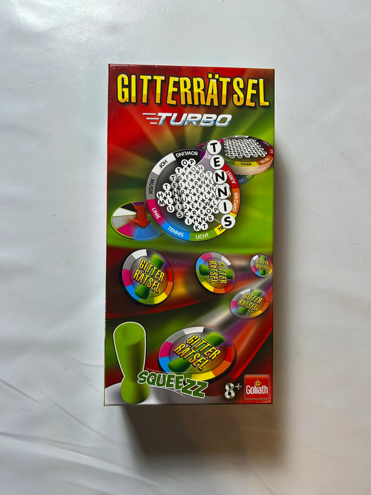 Gitterrätsel Turbo Spiel Goliath Gesellschaftsspiel - Vollständig - Ansicht 2