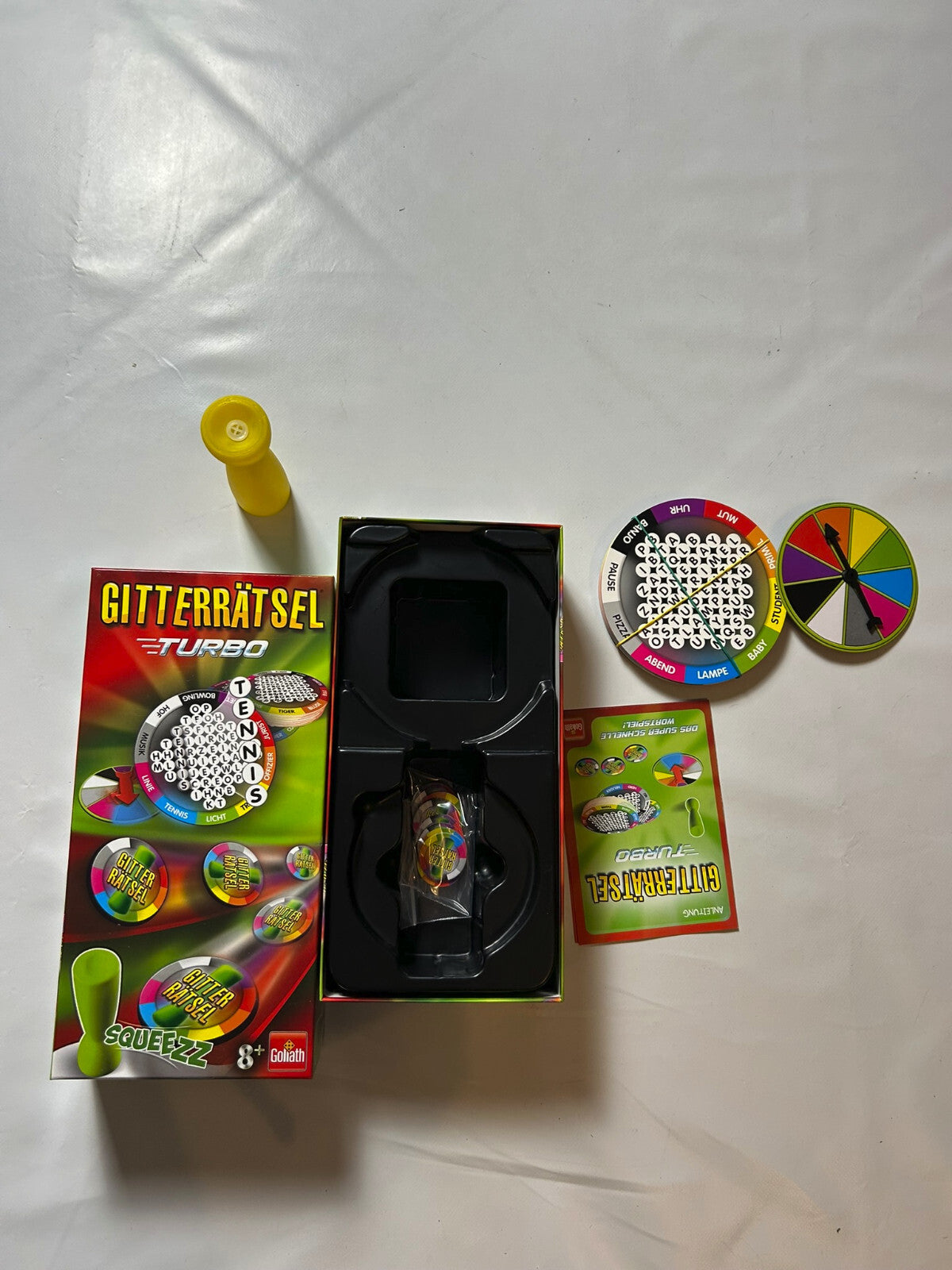 Gitterrätsel Turbo Spiel Goliath Gesellschaftsspiel - Vollständig - Ansicht 4
