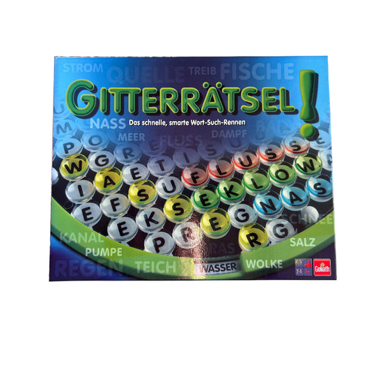 Gitterrätsel Goliath 70473 Brettspiel Gesellschaftsspiel – SKU A12433 – Gesellschaftsspiel gebraucht kaufen bei Brettspielimperium
