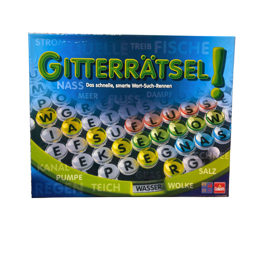 Gitterrätsel Goliath 70473 Brettspiel Gesellschaftsspiel – SKU A14259 – Gesellschaftsspiel gebraucht kaufen bei Brettspielimperium