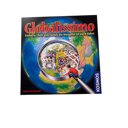 Globalissimo Kosmos 2008 Brettspiel Geographie – SKU A14433 – Gesellschaftsspiel gebraucht kaufen bei Brettspielimperium