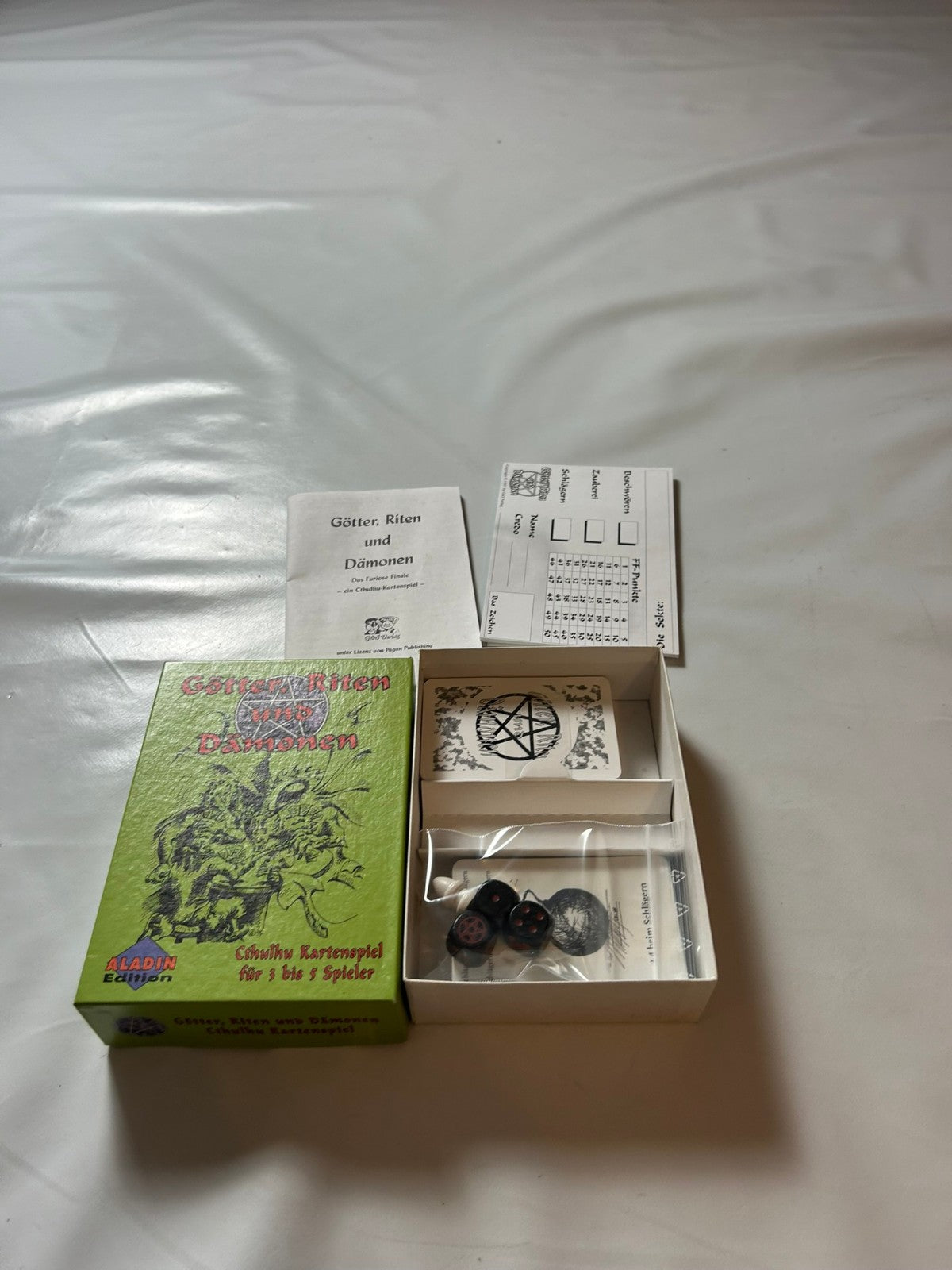 Götter, Riten und Dämonen  CthulhuKartenspiel  Vollständig - Ansicht 7