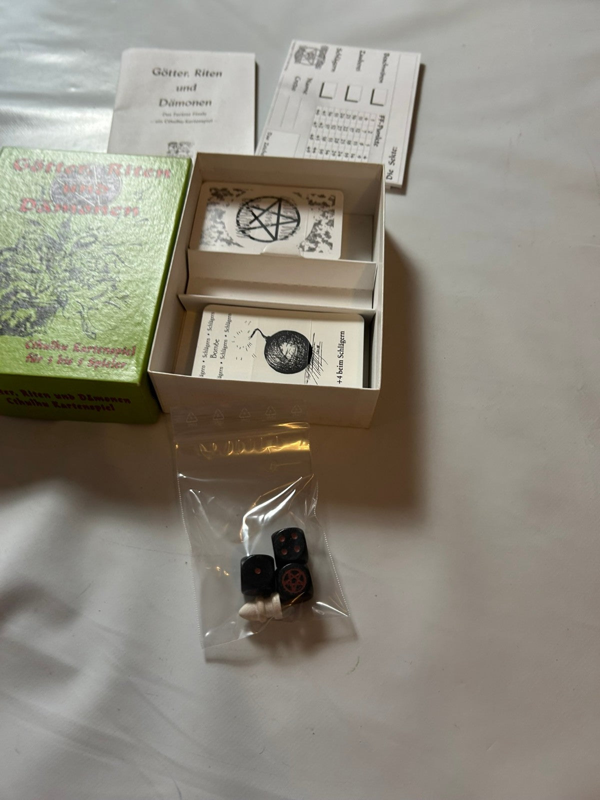 Götter, Riten und Dämonen  CthulhuKartenspiel  Vollständig - Ansicht 9