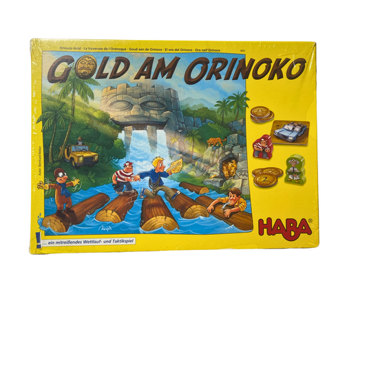 Gold am Orinoko Spiel Brettspiel HABA - NEU in Folie (Folie Beschädigt) - Ansicht 1
