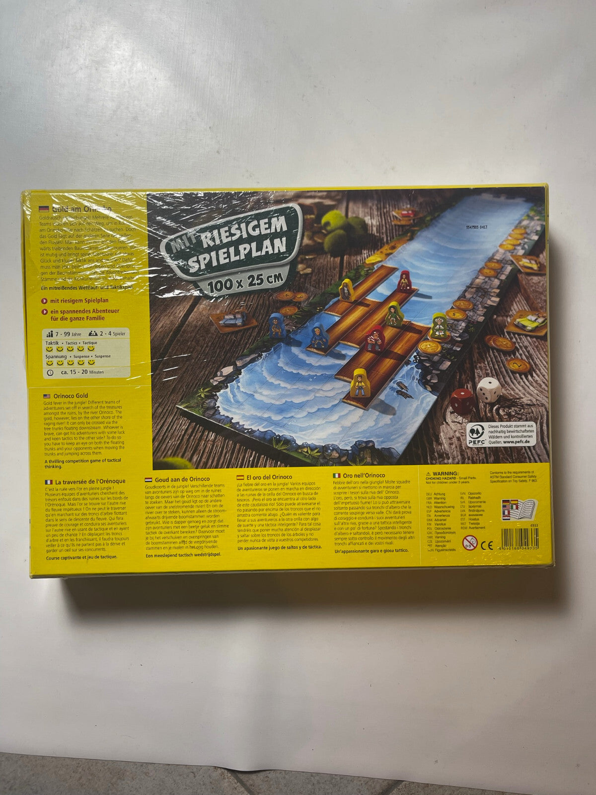 Gold am Orinoko Spiel Brettspiel HABA - NEU in Folie (Folie Beschädigt) - Ansicht 7