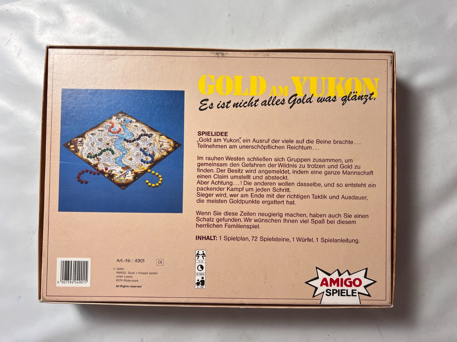 Gold am Yukon Brettspiel Amigo Spiele  Vollständig - Ansicht 10