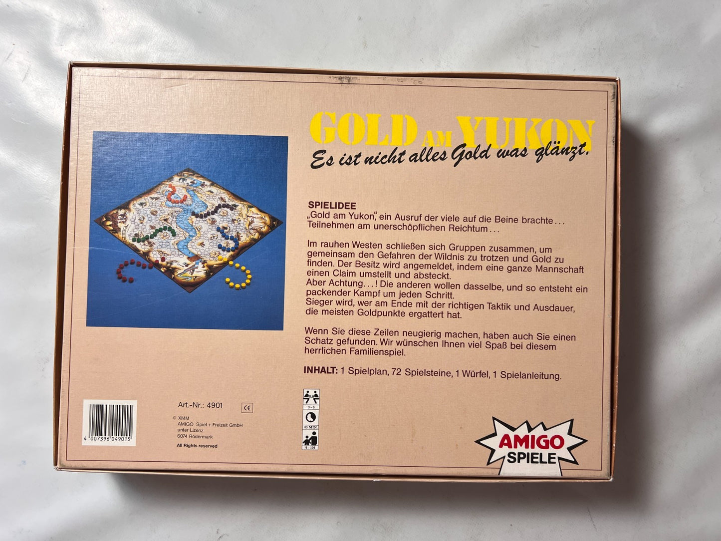 Gold am Yukon Brettspiel Amigo Spiele  Vollständig - Ansicht 9