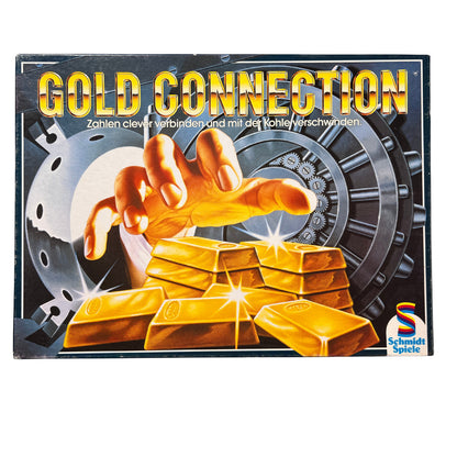 Gold Connection - Brettspiel Schmidt Spiele 1992 – SKU A12445 – Gesellschaftsspiel gebraucht kaufen bei Brettspielimperium