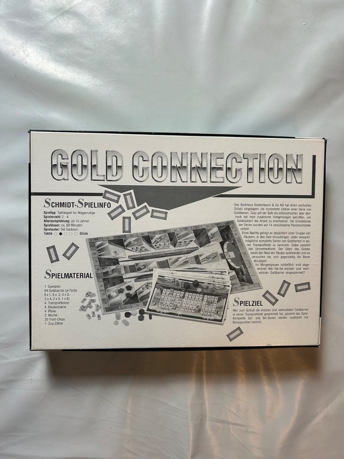 Gold Connection  Brettspiel Schmidt Spiele 1992  Vollständig - Ansicht 10