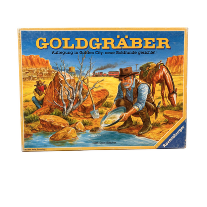 Goldgräber Brettspiel Aufregung in golden City  Ravensburger  Vollständig - Ansicht 1