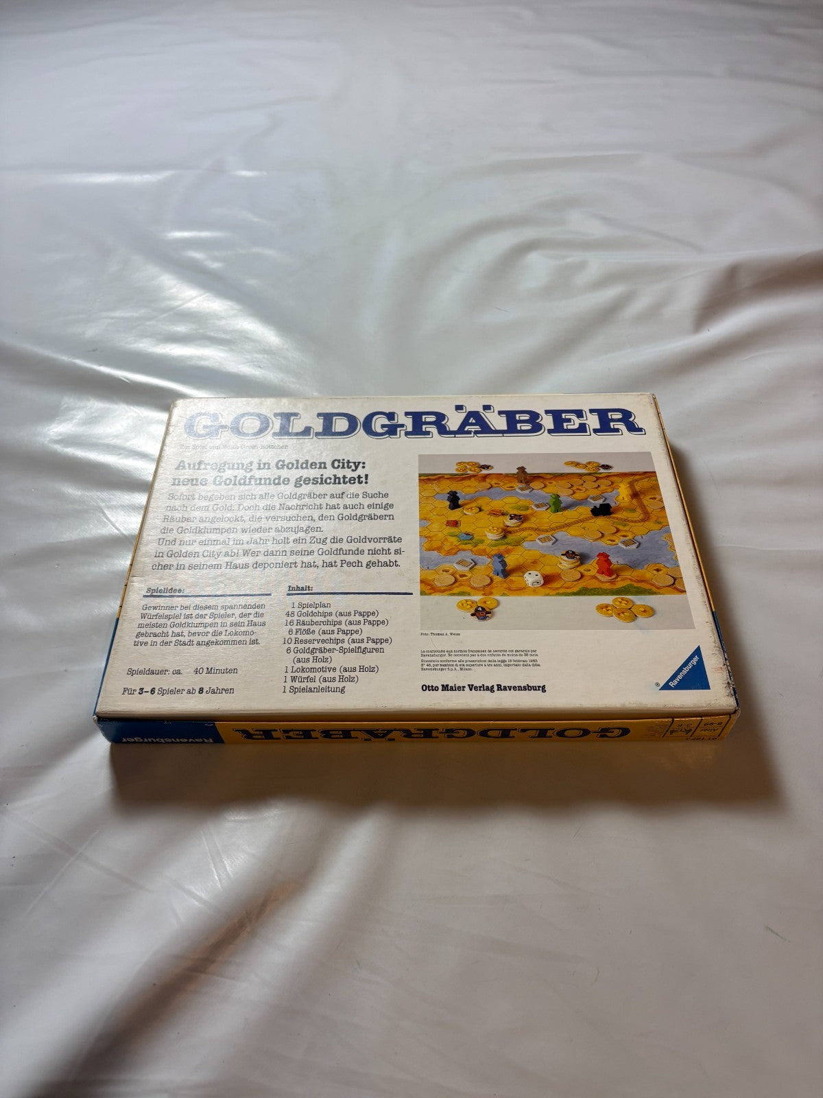 Goldgräber Brettspiel Aufregung in golden City  Ravensburger  Vollständig - Ansicht 12