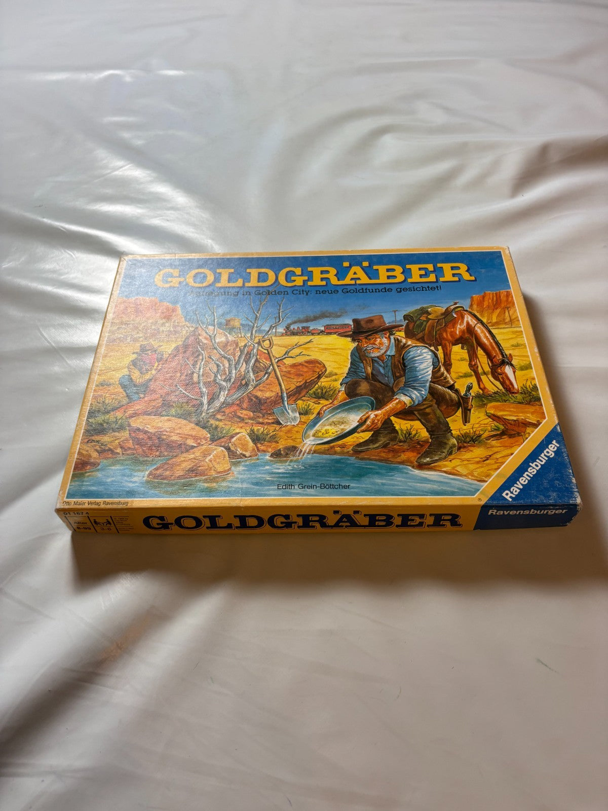 Goldgräber Brettspiel Aufregung in golden City  Ravensburger  Vollständig - Ansicht 3