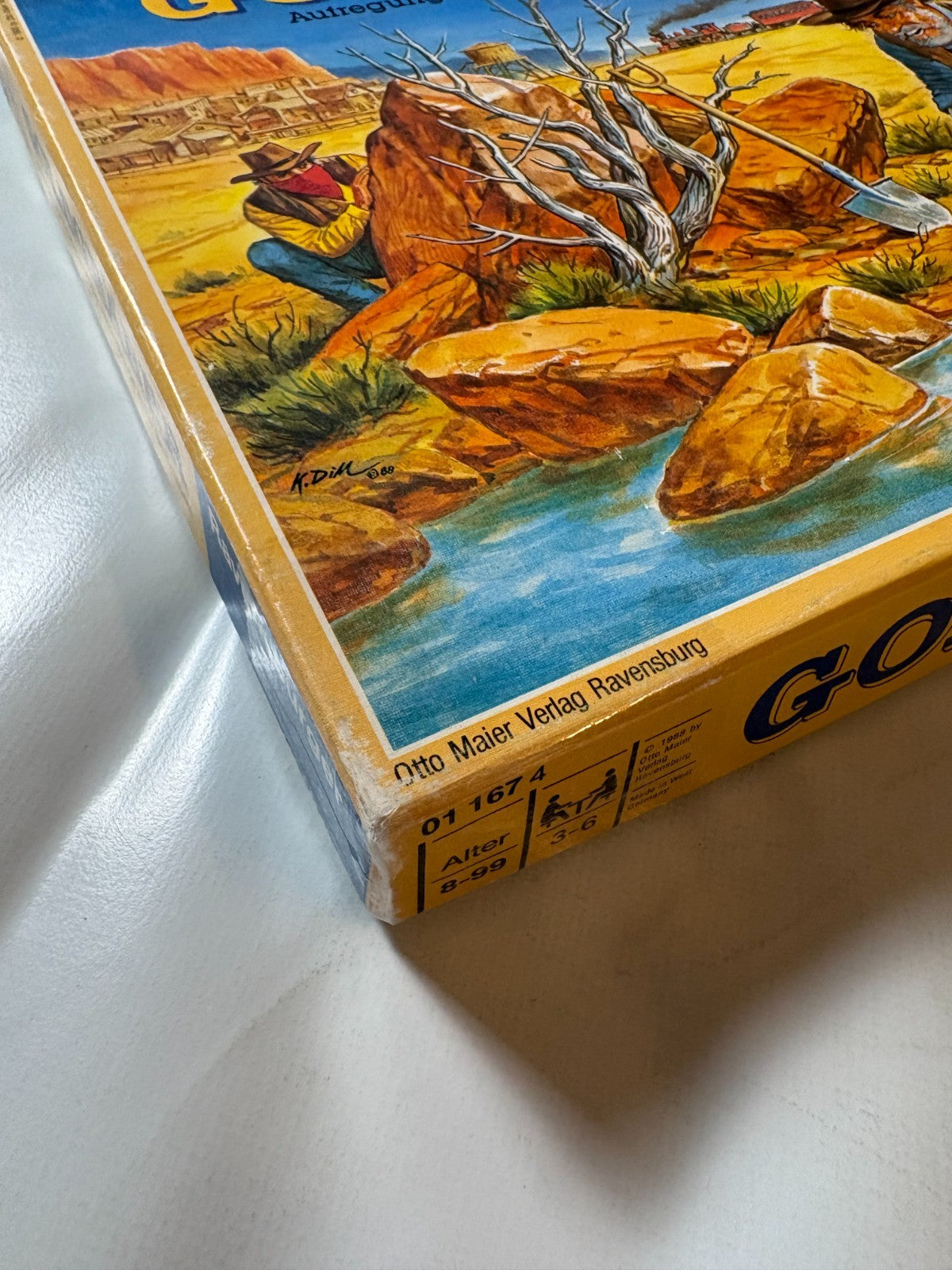 Goldgräber Brettspiel Aufregung in golden City  Ravensburger  Vollständig - Ansicht 5